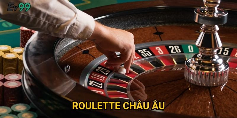 Vòng Quay May Mắn - Roulette Châu Âu Ev99 Siêu Hấp Dẫn